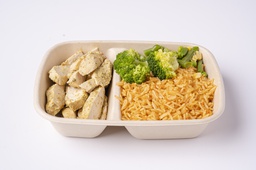 MEAL   Grilled chicken meal (grilled chicken pieces with acarefully selected mixture that tastes great )