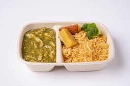 MEAL   Molokhia chicken meal (molokhia leaves cookiked with chicken iwith lemon sauce )